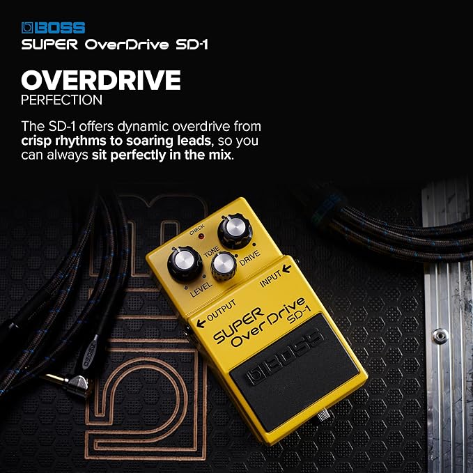 Boss SD-1 Super Overdrive Pedal