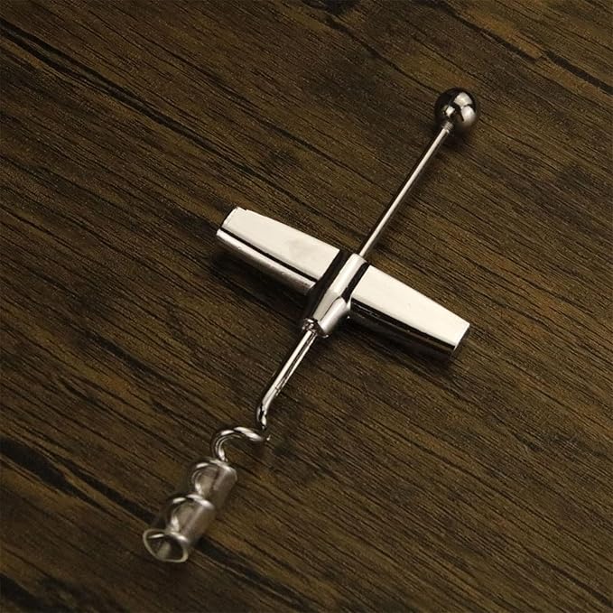 Stainless Steel Corkscrews Wine Opener, Waiter-Corkscrew Professional Wine Opener, Cork Cap Bottle Opener For Parties Kitchen Restaurant And Gatherings