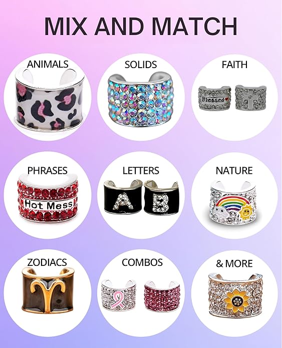 charMED Stethoscope Charms for Nurses - Gifts for Nurses, Doctors, Veterinarians, Technicians, and Healthcare Professionals - Metal 0.5" Ring Charm