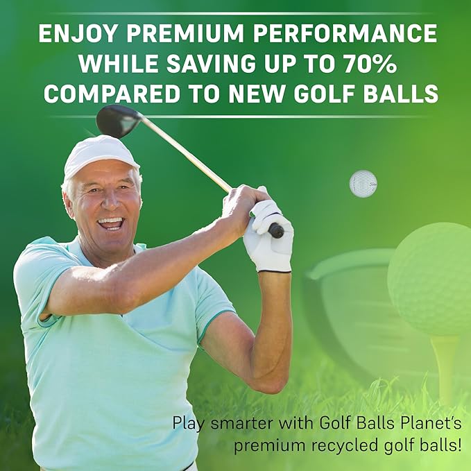Golf Ball Planet 72 Golf Balls Used for Callaway in Mesh Bag 3A2A Condition