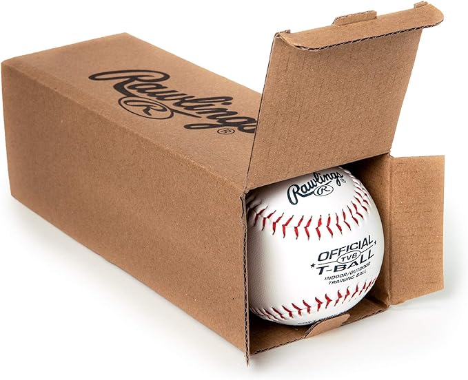 Rawlings Official T-Balls TVB Youth6u 3 Count Sponge Rubber Core IndoorOutdoor