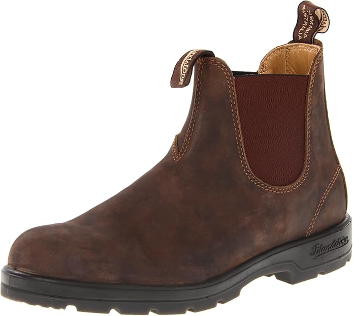Blundstone BL585 Classic 550 Chelsea Boot Rustic Brown (US Men's 13 Australian 12)