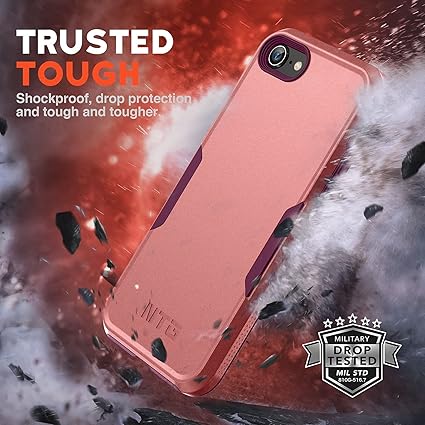 NTG Designed for iPhone SE 2022 CaseiPhone SE 2020 CaseiPhone 8 CaseiPhone 7 case, Heavy-Duty Tough Rugged Lightweight Slim Shockproof Protective Case for iPhone 4.7 Inch, Pinksand