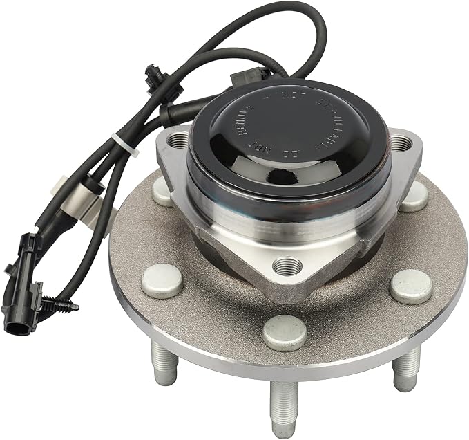 for 2WD Front Wheel Bearing 515054 Wheel Hub Assembly for 6 Lug WABS fit Chevy Silverado 1500 99-06, for GMC Sierra 1500Yukon 00-06, for Cadillac Escalade 02-06 1PCS