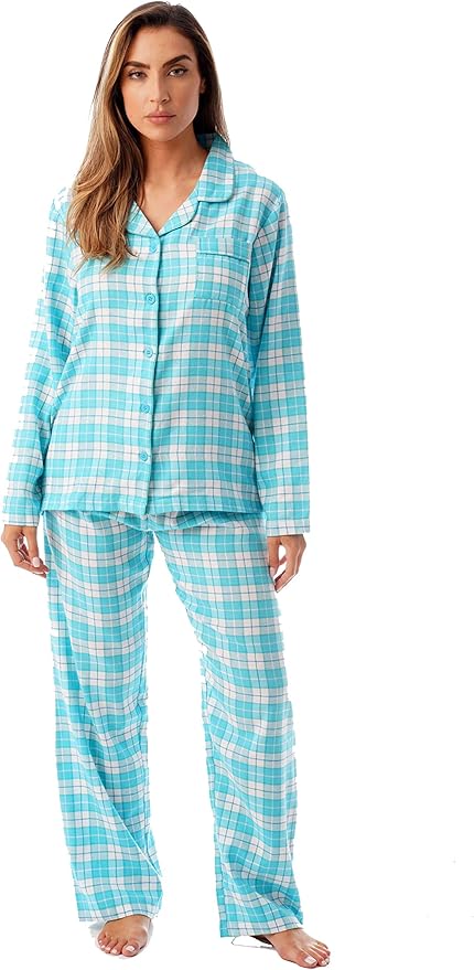 Just Love Long Sleeve Flannel Pajama Sets for Women