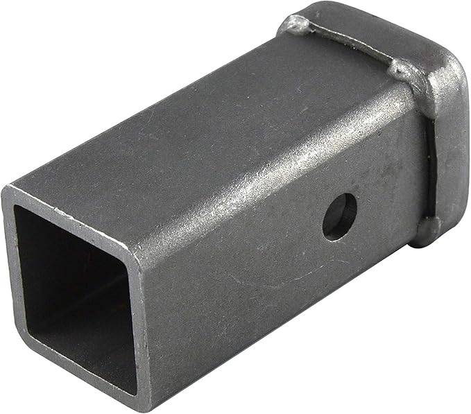 TOPTOW 64453 Trailer Hitch Receiver Tube 2-inch X 6-inch Length Combo Bar, Weld on Raw Steel...