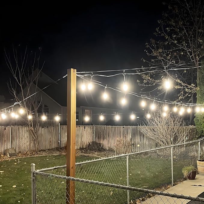 15W 20W 25W Light Bulbs Equivalent, 2W LED Edison Bulb Soft White 2700K, S14 E26 Low Watt Light Bulbs for Outdoor String Lights,Table Lamp, 6-Pack