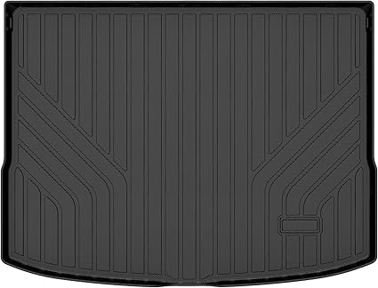 All Weather Cargo Mat Fit for Kia NIRO 2023 2024 2025(Not for PHEV or EV) TPE Rubber Cargo Liner Set NIRO Accessories All Season Guard Odorless Anti-Slip Trunk Tray Black