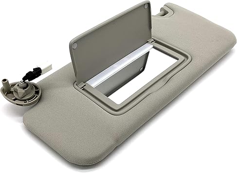 Ezzy Auto Gray Left Driver Side Sun Visor Compatible with Honda Accord 2008 2009 2010 2011 2012 83280-TA5-A51ZA 83280TA5A51ZA