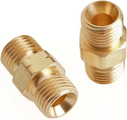 Forney 60332 Hose Coupler Set, Oxygen Acetylene, 316 and 14-Inch