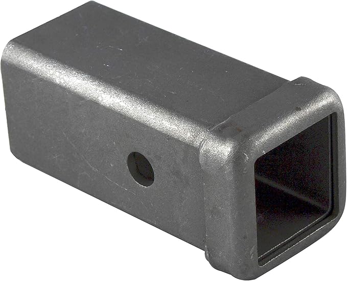 TOPTOW 64453 Trailer Hitch Receiver Tube 2-inch X 6-inch Length Combo Bar, Weld on Raw Steel...