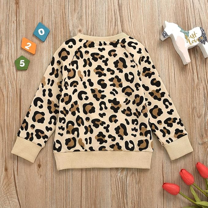 Christmas Outfit Toddler Baby Girl Pink Sweatshirt Long Sleeve Crewneck Pullover Xmas Santa Shirt Tops Winter Clothes