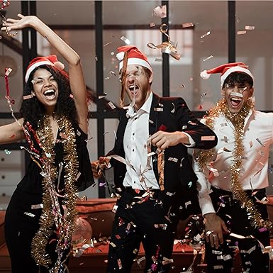 122448108pcs Santa Hats, Bulk Santa Hats for Adult, Red Classic Christmas Hats for Christmas party