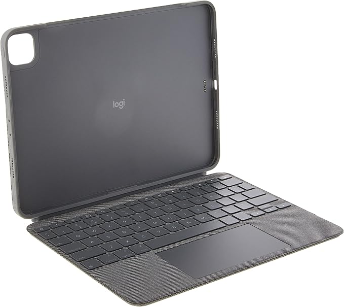 Logitech Combo Touch iPad Pro 11-inch (1st, 2nd, 3rd gen - 2018, 2020, 2021) Keyboard Case - Detachable Backlit Keyboard, Click-Anywhere Trackpad, Smart Connector - Grey