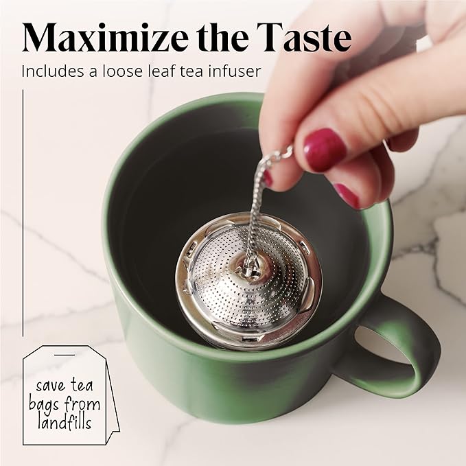 Willow & Everett Whistling Tea Kettle for Stove Top - 3.17 Quart Tea Pots for Stove Top w/Stainless Steel, Mirror Finish