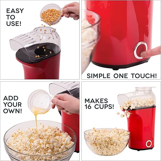 Dash DAPP150GBAQ04 Dash Popcorn Machine, Aqua