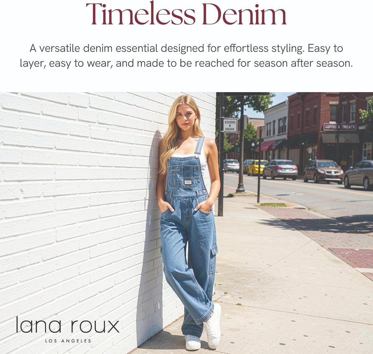 90'sRetro Dungaree Utility Denim Twill Jumpsuit Overalls