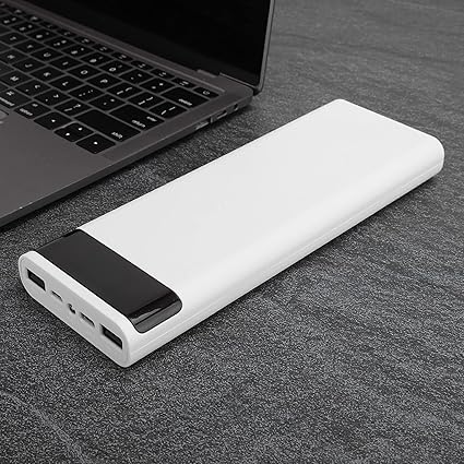 S10 ABS 10 X Portable DIY Normal Battery Box No Welding Quick Charging Supports All of Mobile Phone (White)