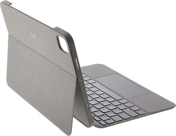 Logitech Combo Touch iPad Pro 11-inch (1st, 2nd, 3rd gen - 2018, 2020, 2021) Keyboard Case - Detachable Backlit Keyboard, Click-Anywhere Trackpad, Smart Connector - Grey