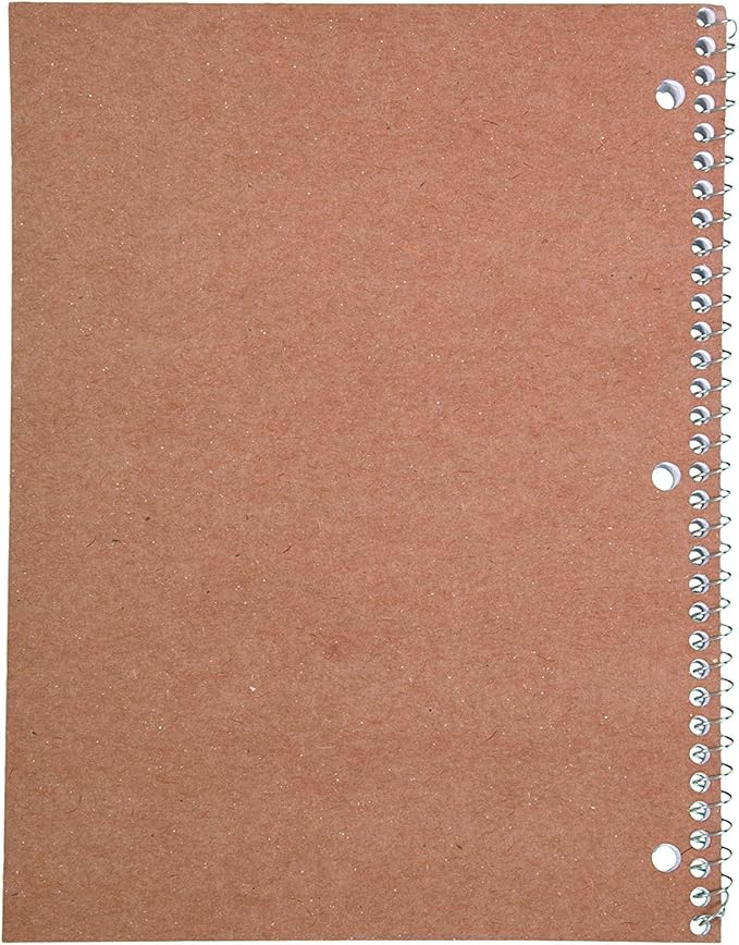 Mead Spiral Notebook, 1 Subject, Wide Ruled Paper, 70 Sheets, 10-12" x 8", Green (05510AC5)