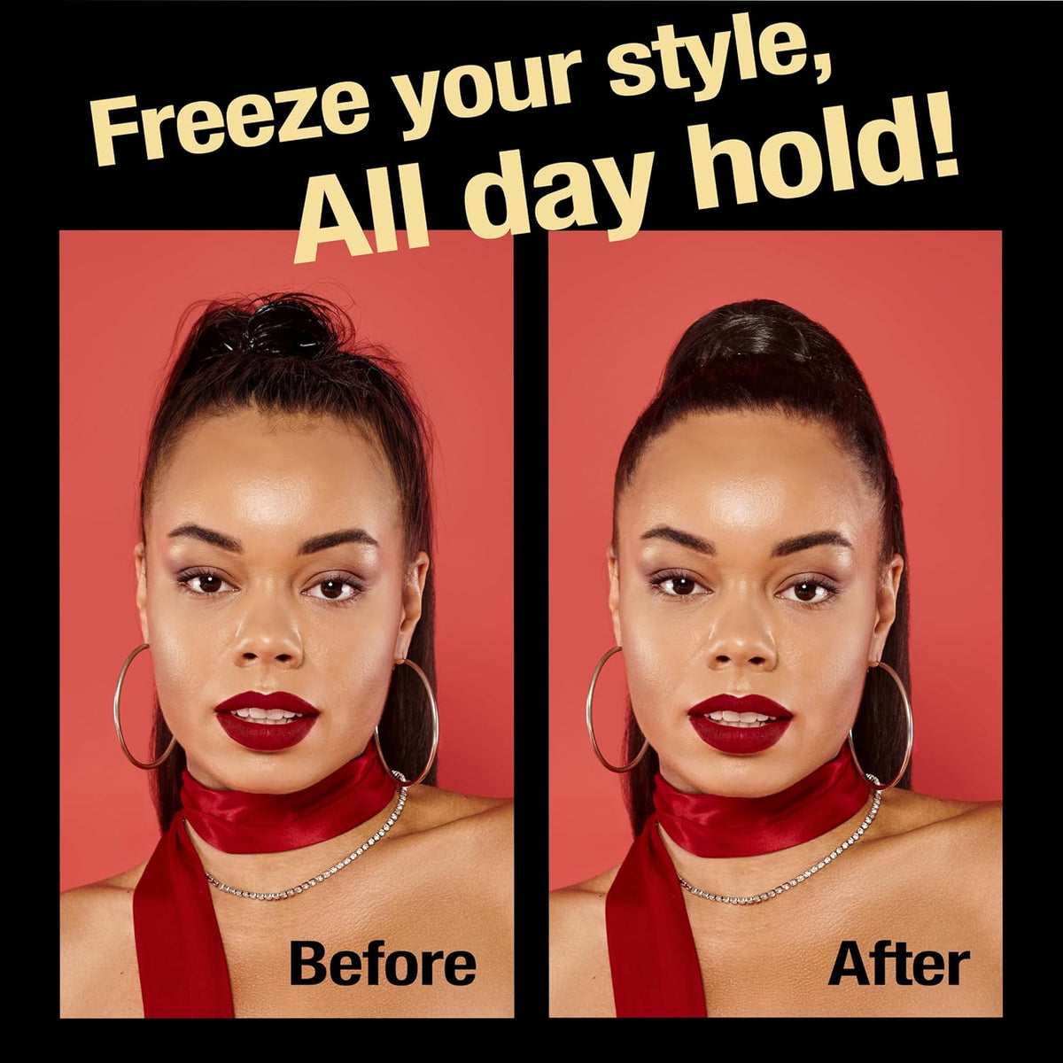 This hair spray locks in any hairstyle with a long-lasting, firm hold that won't weigh your hair down.