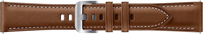 SAMSUNG Stitch-tracker smartwatch Leather Band-20mm-ET-SLR85S-Brown-ET-SLR85SAEGUJ