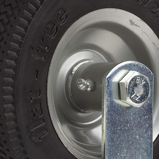 Marathon 8" Rigid Caster with Flat Free Tire