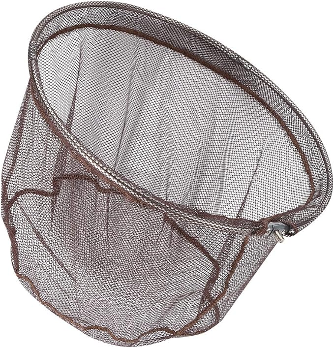 Outdoor Folding Landing Net Head, Net like Hanging Glue Fishing Landing Net Head Quick Dry Fishing Net Head for Wild Sea Fishing for Fishing Enthusiasts