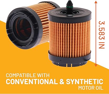 FRAM Extra Guard CH9018, 10K Mile Change Automotive Replacement Interval Cartridge Engine Oil Filter for Select Vehicle Models