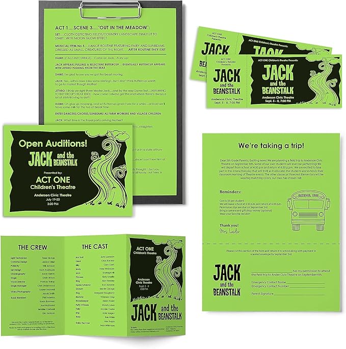 Neenah Astrobrights Premium Color Paper, 24 lb, 8.5 x 11 Inches, 500 Sheets, Martian Green (WAU21801)