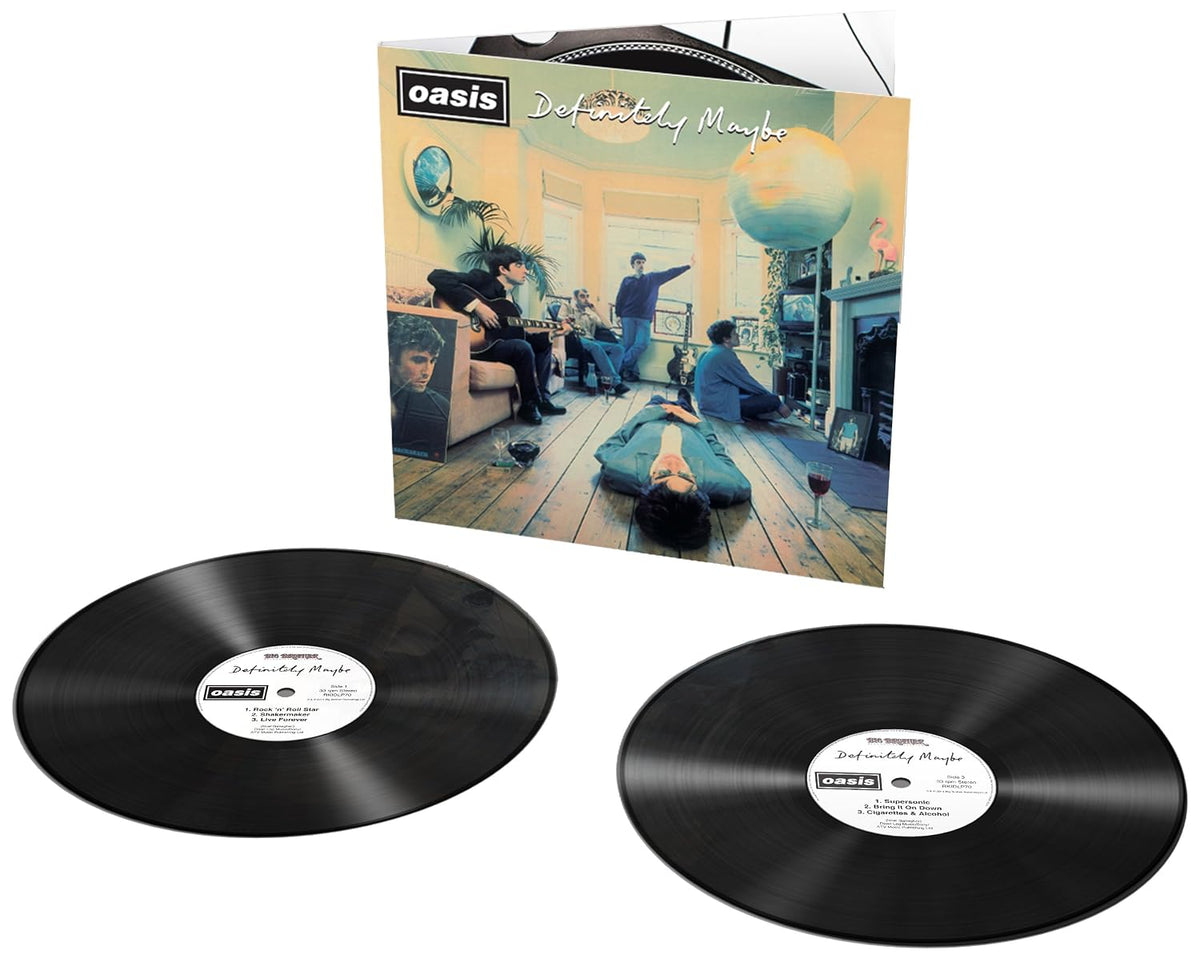 Oasis Definitely Maybe (2014 Remaster) 180g Double LP (RKIDLP70)