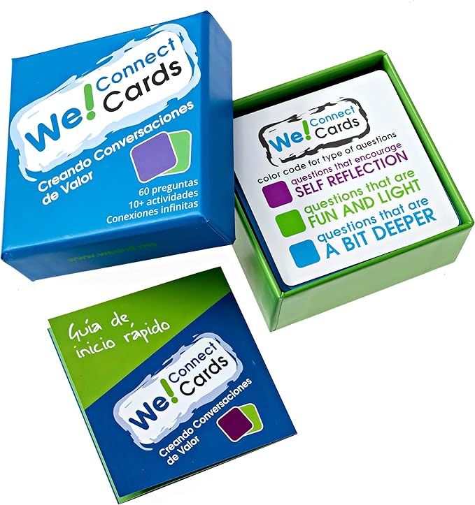 Connect Cards Preguntas para Romper el Hielo Juegos para Generar Confianza Actividades para Fortalecer Equipos Iniciadores de Conversacin para Reuniones y Trabajo Como Lo VIO en TEDx (60 Cartas)