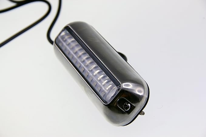 Pactrade Marine Pontoon Boat Blue LED Underwater Light S.S 316 Housing 416 LM