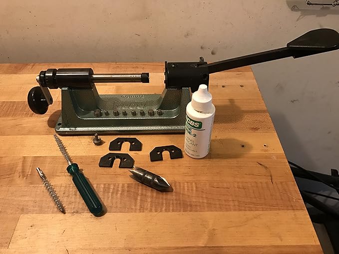 RCBS Trim Pro-2 Manual Case Trimmer Kit, Precision Trimming Kit for Reloading, Multi color