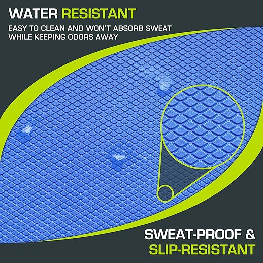 ProsourceFit Exercise Balance Pad Non-Slip Cushioned Foam Mat & Knee Pad for Fitness and Stability Training, Yoga, Physical Therapy 15.5�x12.75�