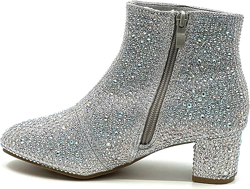Forever Kids Rhinestone Ankle booties