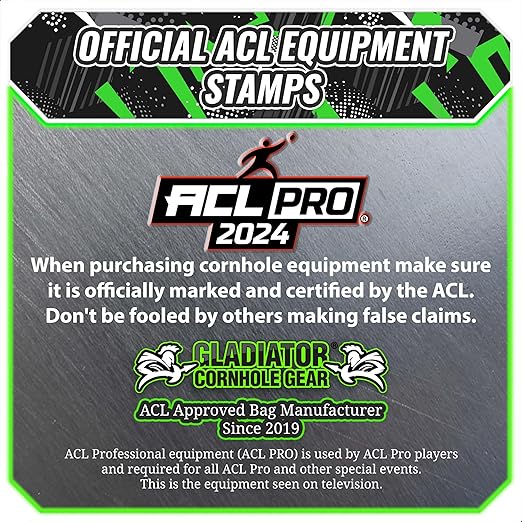 Gladiator Bags | Pro Cornhole Bags | ACL Cornhole Bags | Brawlers ACL-Pro