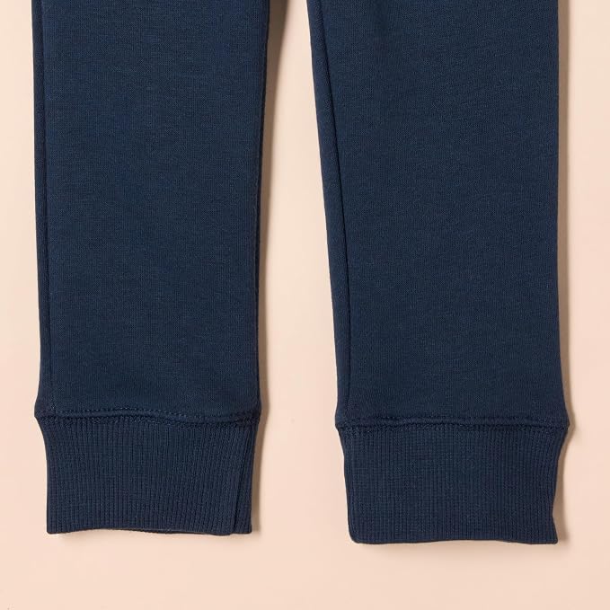Essentials Boys and Toddlers' Fleece Jogger Sweatpants with Elastic Waist and Drawstring