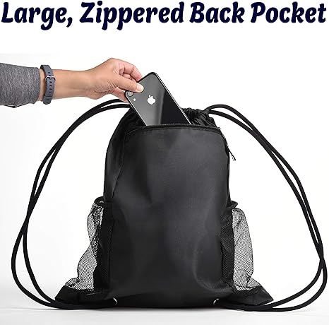 Athletico Drawstring Soccer Bag - Soccer Backpack For Boys or Girls Can Also Carry Basketball or Volleyball