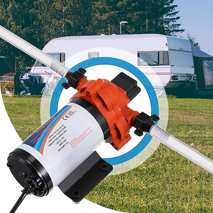 Dreyoo 12 Inch x 14 NPT Barb Elbow and Straight Swivel Adapter RV Water Pump Fittings with Thread Seal Tape, Female Threaded Pex for Strainer (Straight) (Dreyoo-Fittings-2354)
