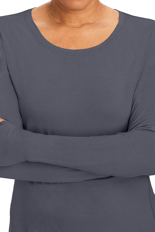 Healing Hands Mackenzie Women's Underscrub, Long Sleeve Tee with Thumbholes, Modern Fit Undershirt- 5051