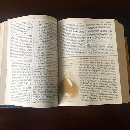 The NKJV, American Patriot's Bible, Hardcover: The Word of God and the Shaping of America Printed in the USA: The Word of God and the Shaping of America