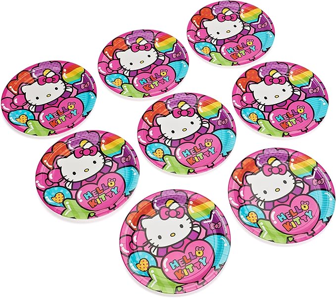 American Greetings 551417 Party Goods, 8-Count, Multicolored