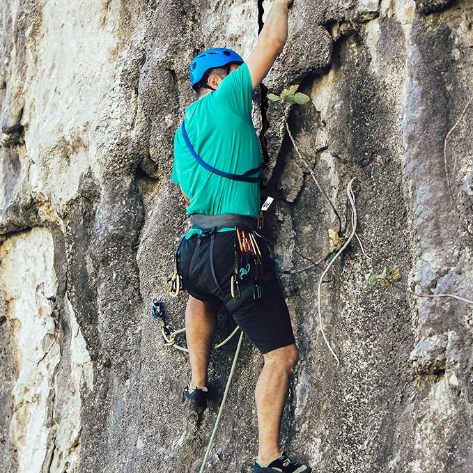 Rock-N-Rescue Daisy Chain - 15.5 kN, Nylon Multi-Loop Sling, Made in USA, Rock Climbing, Firefighter, and Rescue Gear
