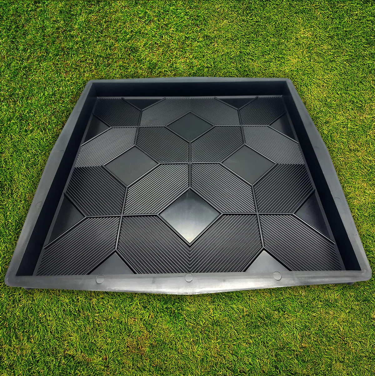 Plastic Molds Concrete Patio Paving Mold Slabs Chestnut - Big Beautiful Pathmaker Precast Concrete Molds and Forms Stampcrete for Walkways
