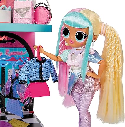 L.O.L. Surprise! Mall of Surprises with 50 Surprises Including 2 Floors, Spinning Features, Cafe and Accessories, Holiday Toy, Great Gift for Kids Girls Boys Ages 4 5 6 Years Old