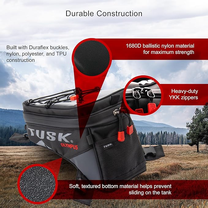 Tusk Olympus Tank Bag Small BlackTan