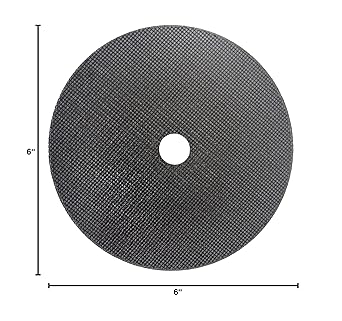 6 Inch Cut Off Wheel 10 Pack - Precision Smooth Cutting - Abrasive Cutoff Wheel - Aluminum Oxide - Metal Cutting Wheel - Grinder Cut Off Wheel - Cut Off Disc - Sidco Supply