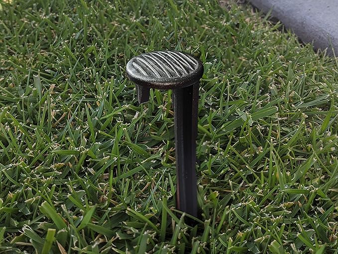 Replacement Yard Inflatable 4 Plastic Stakes and 4 Tethers with Hooks for Home Lawn Yard Garden Holiday Inflatable Decorations