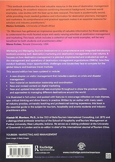 Marketing and Managing Tourism Destinations
